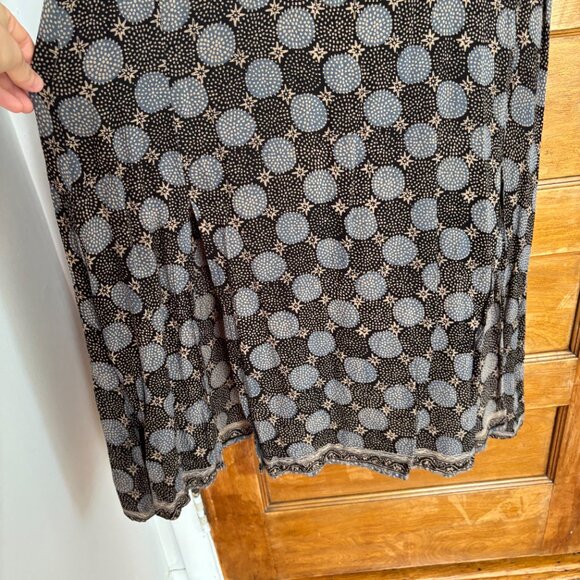 Natalie Martin Isobel Dress in Black Geometric Pattern - XS - Picture 5 of 6